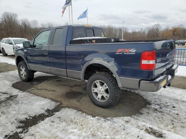 1FTPX14515FA53770 - 2005 FORD F150 BLUE photo 2