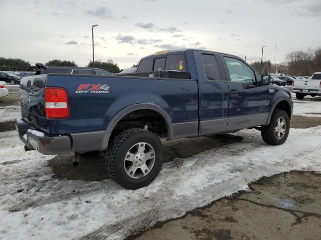 1FTPX14515FA53770 - 2005 FORD F150 BLUE photo 3