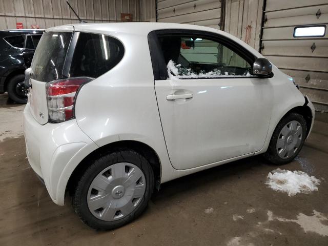 JTNJJXB02CJ019117 - 2012 TOYOTA SCION IQ WHITE photo 3