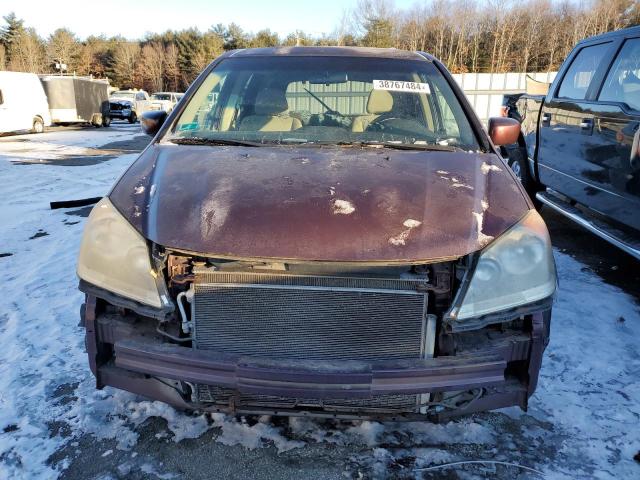 5FNRL3H41AB006609 - 2010 HONDA ODYSSEY EX MAROON photo 5