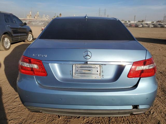 WDDHF5GB0AA059170 - 2010 MERCEDES-BENZ E 350 BLUE photo 6