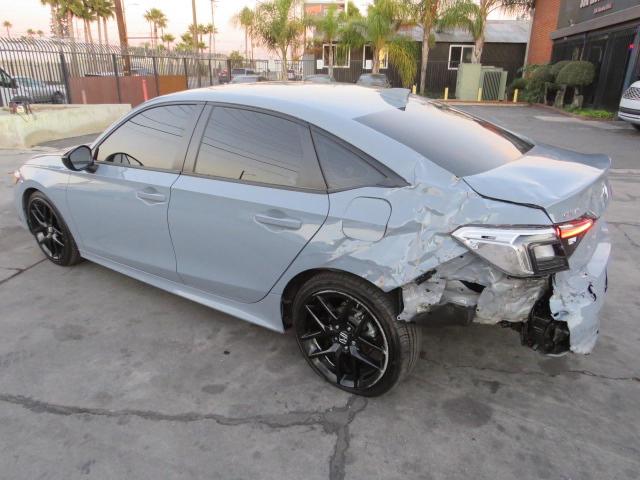 2HGFE2F58NH606421 - 2022 HONDA CIVIC SPORT BLUE photo 3