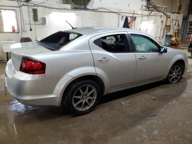 1C3CDZAB0CN220708 - 2012 DODGE AVENGER SE SILVER photo 3