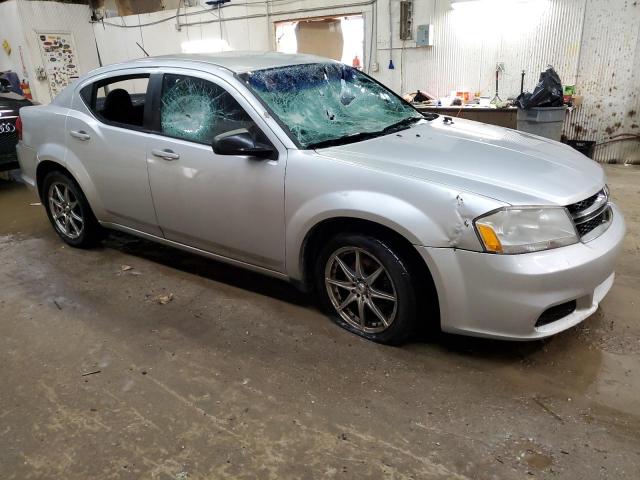 1C3CDZAB0CN220708 - 2012 DODGE AVENGER SE SILVER photo 4