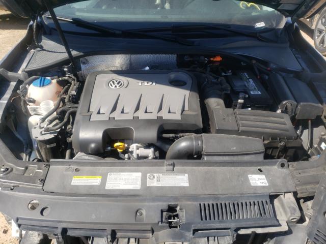 1VWCN7A34EC034333 - 2014 VOLKSWAGEN PASSAT SEL GRAY photo 7