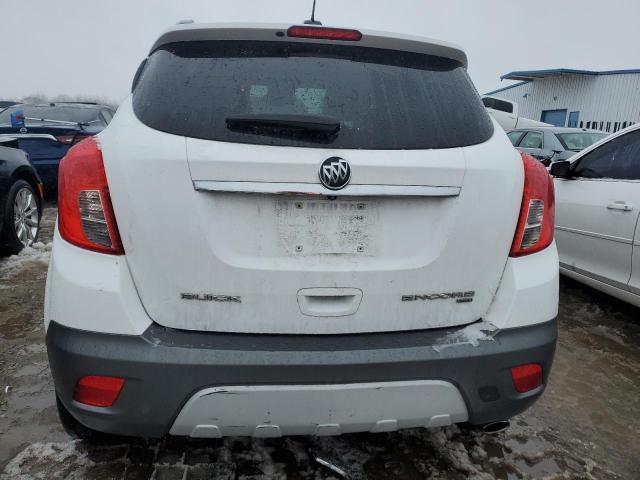 KL4CJGSB3GB563523 - 2016 BUICK ENCORE WHITE photo 6