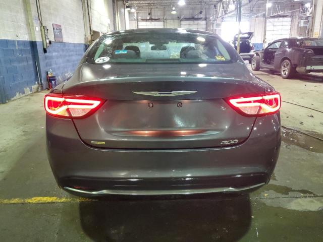 1C3CCCABXFN637015 - 2015 CHRYSLER 200 LIMITED GRAY photo 6