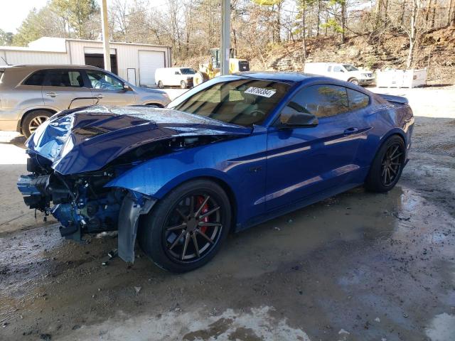 1FA6P8CF0J5112876 - 2018 FORD MUSTANG GT BLUE photo 1