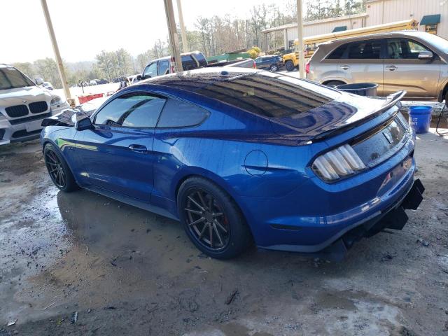 1FA6P8CF0J5112876 - 2018 FORD MUSTANG GT BLUE photo 2