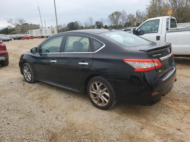 3N1AB7APXDL773895 - 2013 NISSAN SENTRA S BLACK photo 2