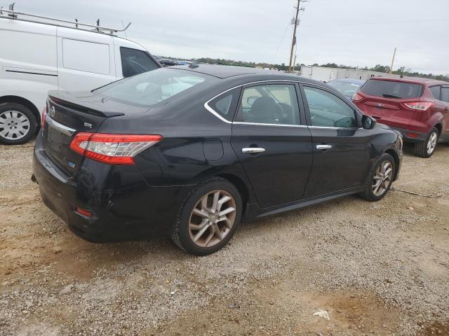 3N1AB7APXDL773895 - 2013 NISSAN SENTRA S BLACK photo 3