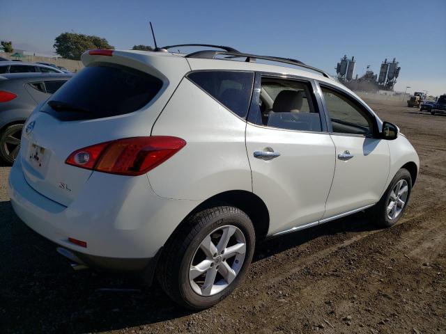 JN8AZ1MU4AW015116 - 2010 NISSAN MURANO S WHITE photo 3