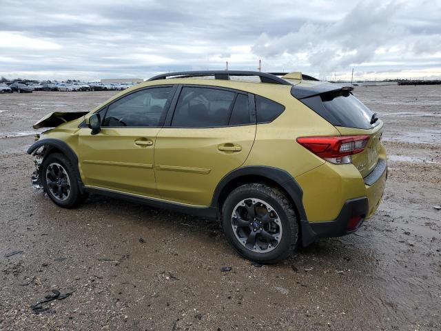 JF2GTAEC2MH285551 - 2021 SUBARU CROSSTREK PREMIUM GREEN photo 2