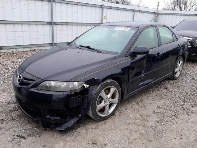 1YVHP80CX85M27721 - 2008 MAZDA 6 I BLACK photo 1