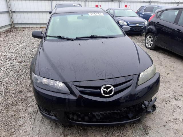 1YVHP80CX85M27721 - 2008 MAZDA 6 I BLACK photo 5