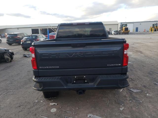 1GCPWBEK9NZ103911 - 2022 CHEVROLET SILVERADO C1500 CUSTOM GRAY photo 6