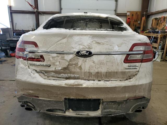 1FAHP2E89DG141676 - 2013 FORD TAURUS SEL WHITE photo 6