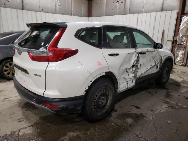 2HKRW6H37HH220029 - 2017 HONDA CR-V LX WHITE photo 3