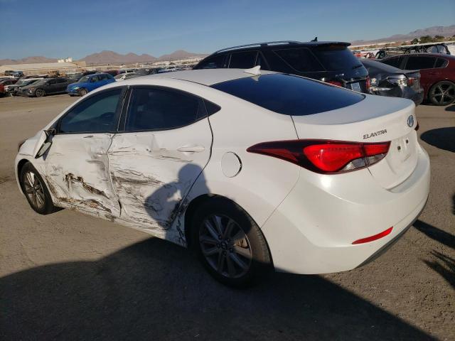 5NPDH4AE3GH657822 - 2016 HYUNDAI ELANTRA SE WHITE photo 2