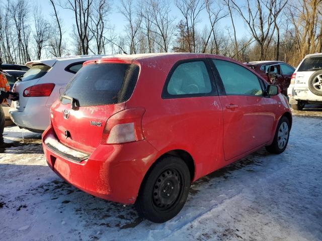 JTDJT903875098847 - 2007 TOYOTA YARIS RED photo 3