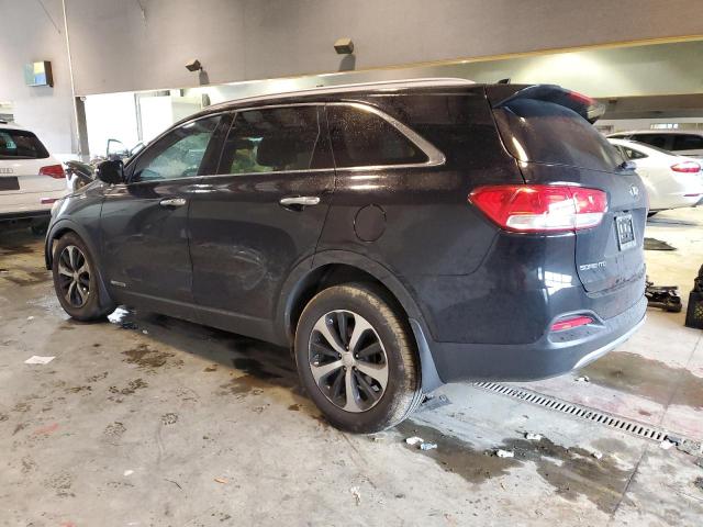 5XYPHDA53HG284867 - 2017 KIA SORENTO EX BLACK photo 2