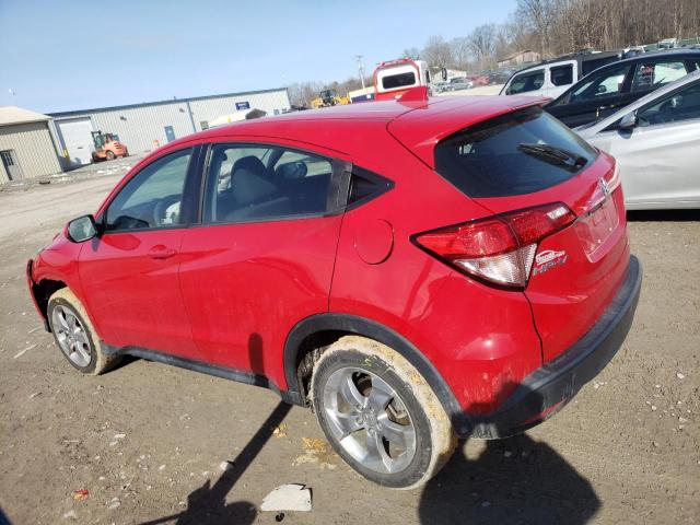 3CZRU5H36JM713548 - 2018 HONDA HR-V LX RED photo 2