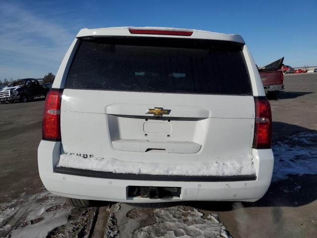 1GNSKBKC8FR214803 - 2015 CHEVROLET TAHOE K1500 LT WHITE photo 6