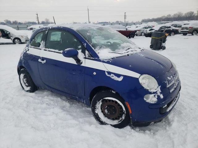 3C3CFFAR3DT573869 - 2013 FIAT 500 POP BLUE photo 4