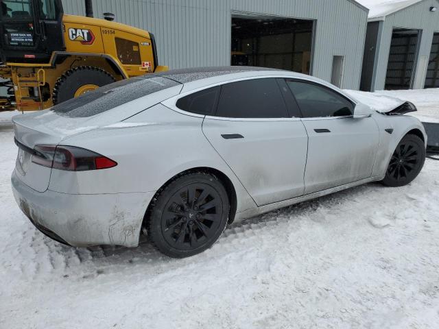5YJSA1E23JF232455 - 2018 TESLA MODEL S SILVER photo 3