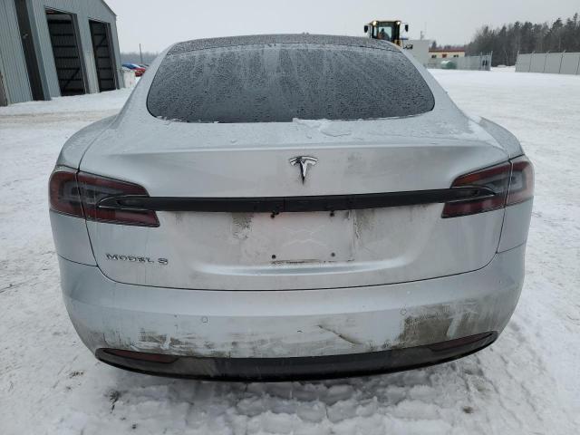 5YJSA1E23JF232455 - 2018 TESLA MODEL S SILVER photo 6