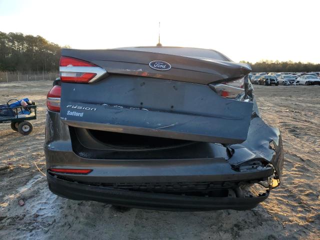 3FA6P0G75KR163583 - 2019 FORD FUSION S GRAY photo 6