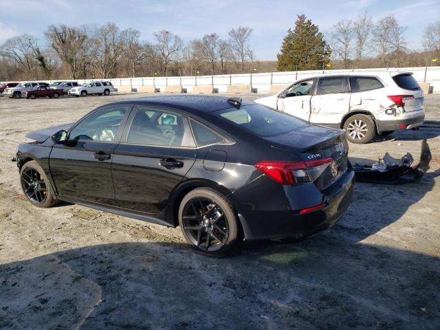 2HGFE2F5XNH602452 - 2022 HONDA CIVIC SPORT Schwarz Foto 2