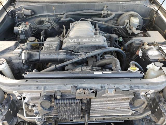 5TBRT34173S409822 - 2003 TOYOTA TUNDRA ACCESS CAB SR5 GRAY photo 11