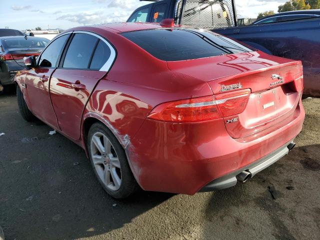 SAJAD4BG5HA969567 - 2017 JAGUAR XE PREMIUM RED photo 2