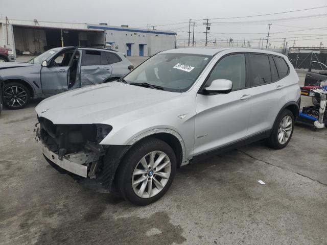 5UXWX9C56E0D31062 - 2014 BMW X3 XDRIVE28I SILVER photo 1