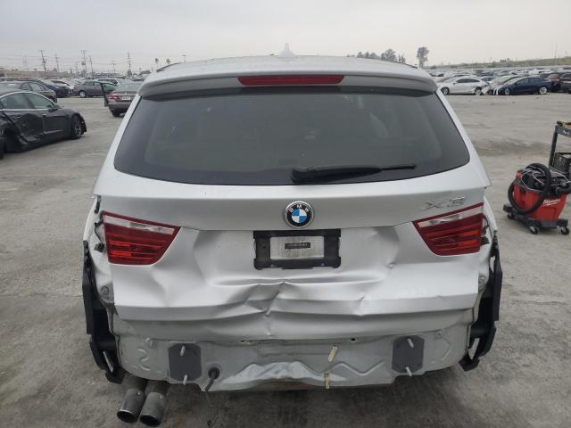 5UXWX9C56E0D31062 - 2014 BMW X3 XDRIVE28I SILVER photo 6