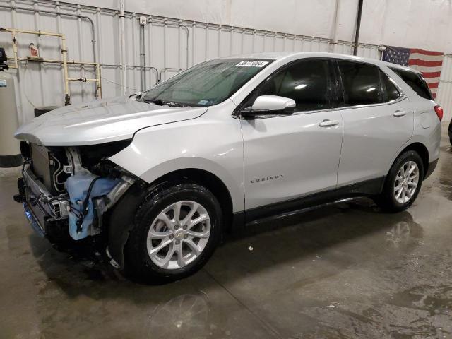 3GNAXSEVXJL124109 - 2018 CHEVROLET EQUINOX LT SILVER photo 1