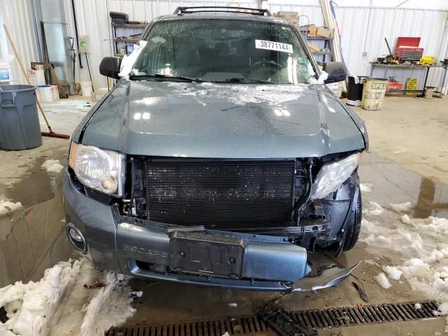 1FMCU0DG6BKB89412 - 2011 FORD ESCAPE XLT BLUE photo 5