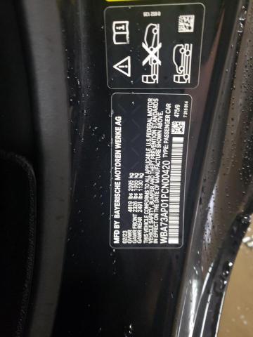 WBA73AP01PCN00420 - 2023 BMW 430XI BLACK photo 12