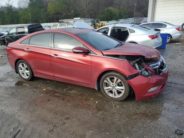 5NPEC4AB5BH306931 - 2011 HYUNDAI SONATA SE BURGUNDY photo 4