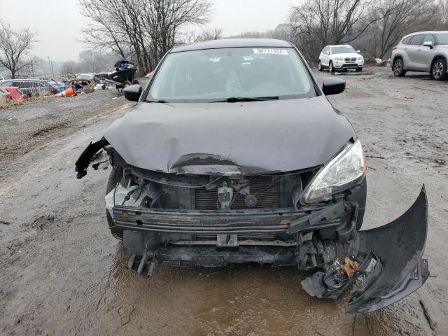 3N1AB7AP9EL696776 - 2014 NISSAN SENTRA S GRAY photo 5