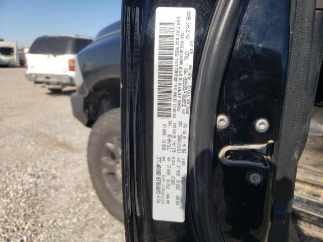 3C6UR5DLXFG576232 - 2015 RAM 2500 SLT BLACK photo 10