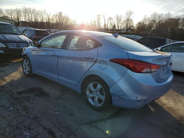 KMHDH4AE3CU389866 - 2012 HYUNDAI ELANTRA GLS BLUE photo 2