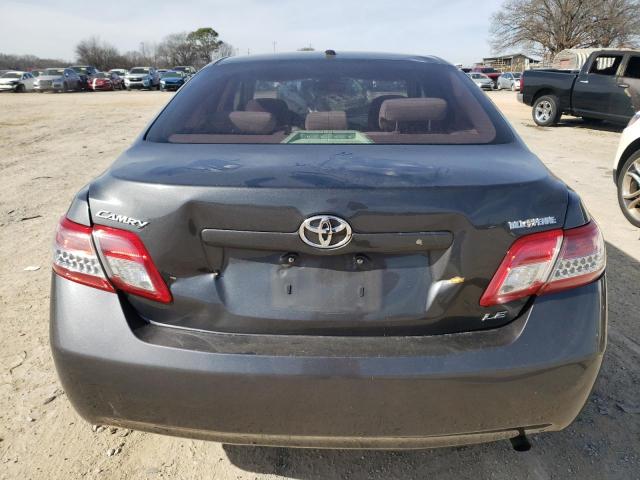 4T1BF3EK7BU646176 - 2011 TOYOTA CAMRY BASE GRAY photo 6