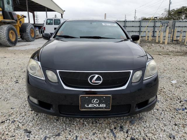 JTHCH96SX60020735 - 2006 LEXUS GS 300 BLACK photo 5