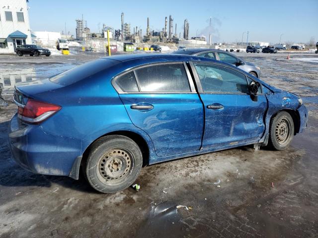 2HGFB2E29FH051707 - 2015 HONDA CIVIC DX BLUE photo 3