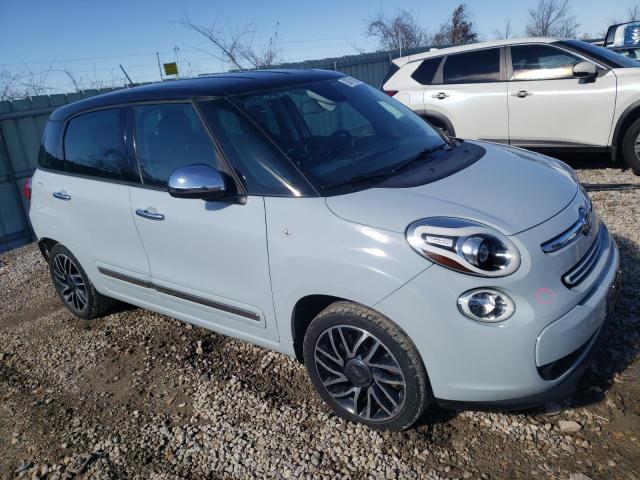 ZFBCFACH5EZ028885 - 2014 FIAT 500L LOUNGE BLUE photo 4