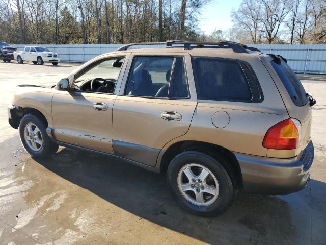 KM8SC13E44U621572 - 2004 HYUNDAI SANTA FE GLS BEIGE photo 2