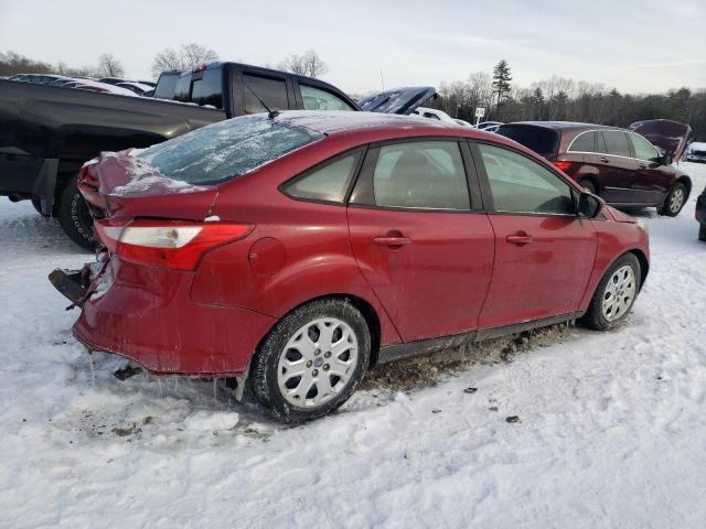 1FAHP3F27CL219023 - 2012 FORD FOCUS SE RED photo 3