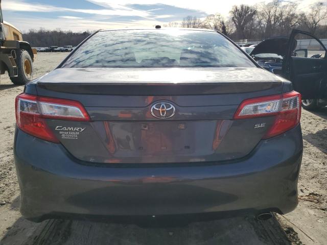 4T1BF1FK6CU055888 - 2012 TOYOTA CAMRY BASE GRAY photo 6